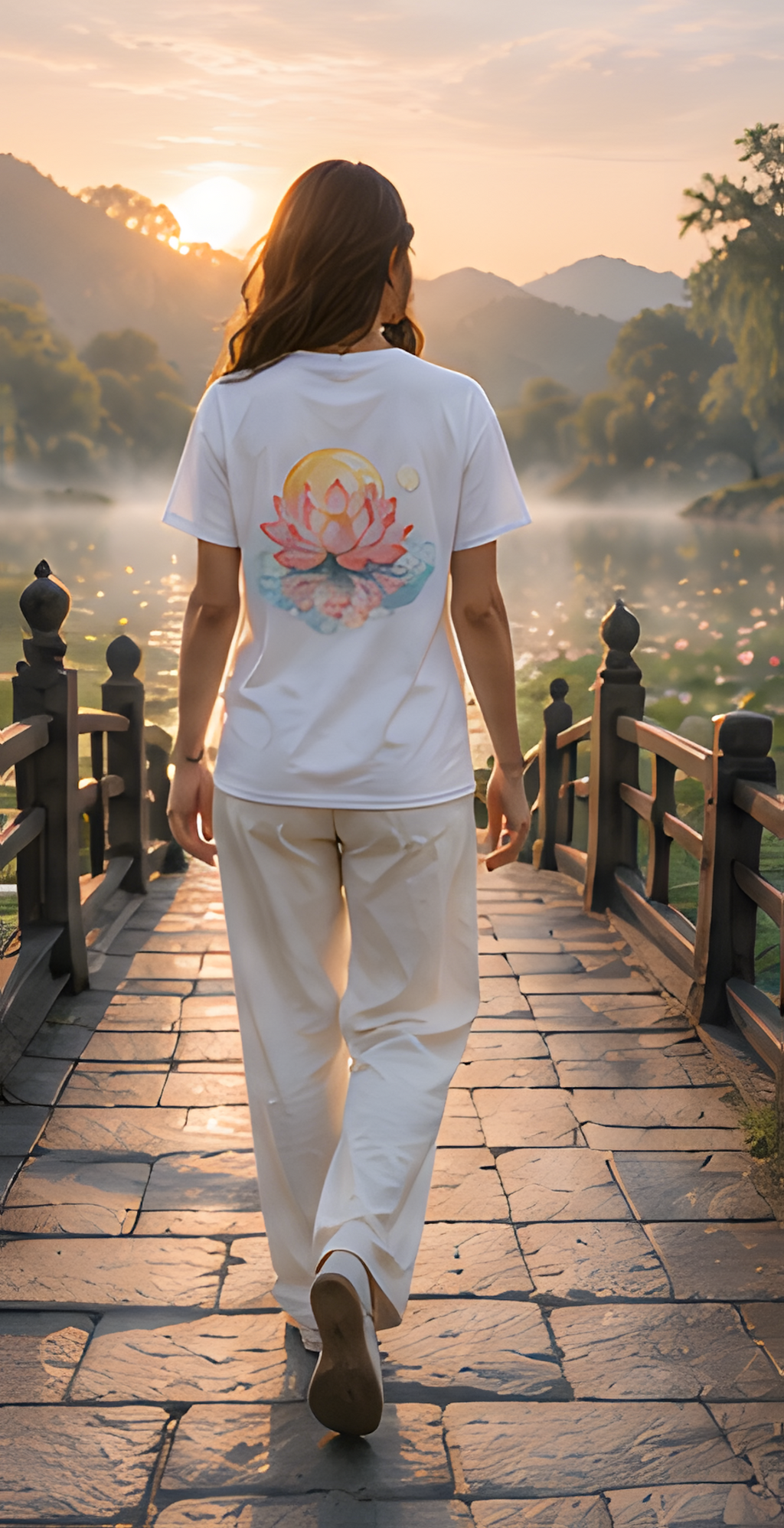 Camiseta Lotus Bloom