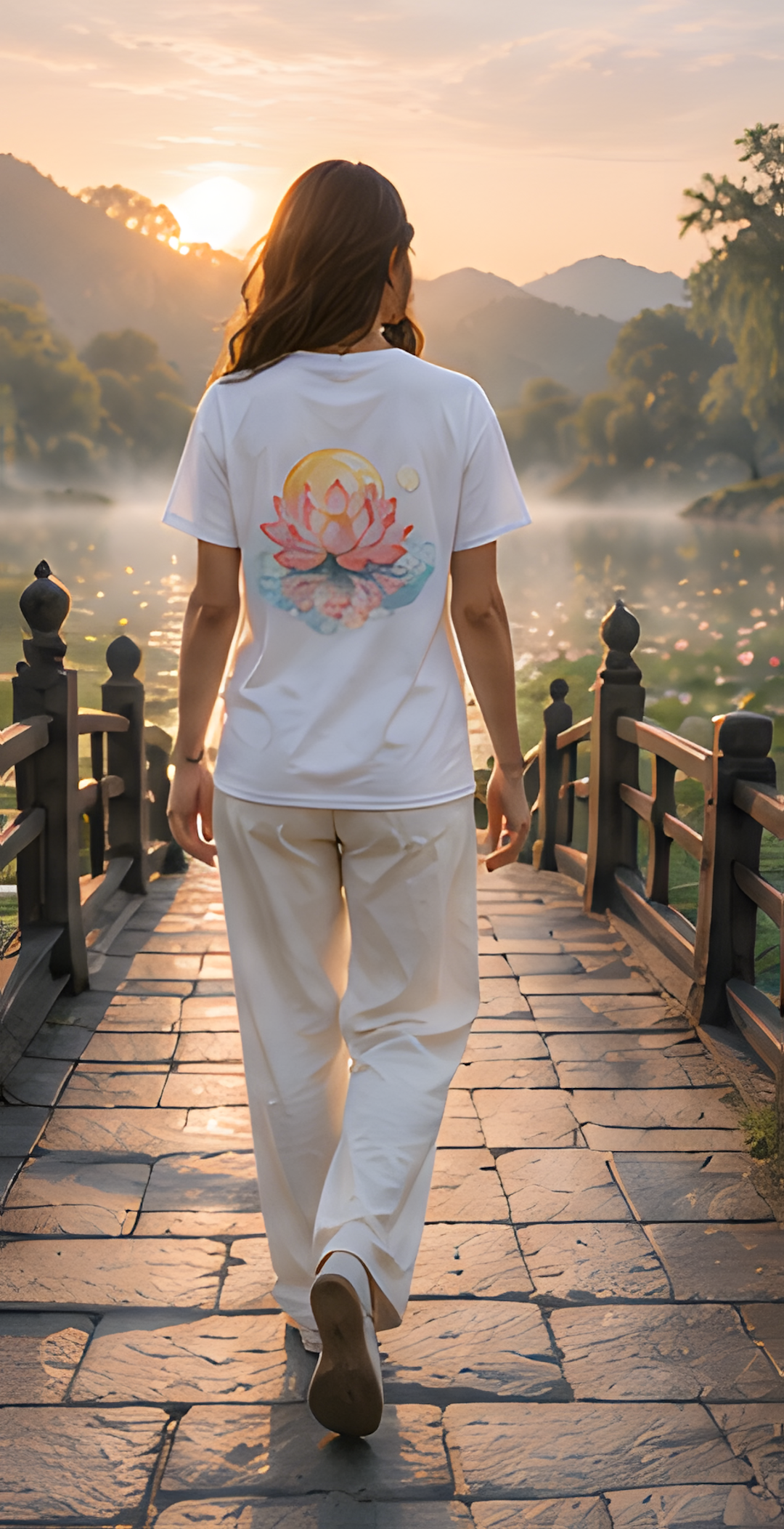 Camiseta Lotus Bloom