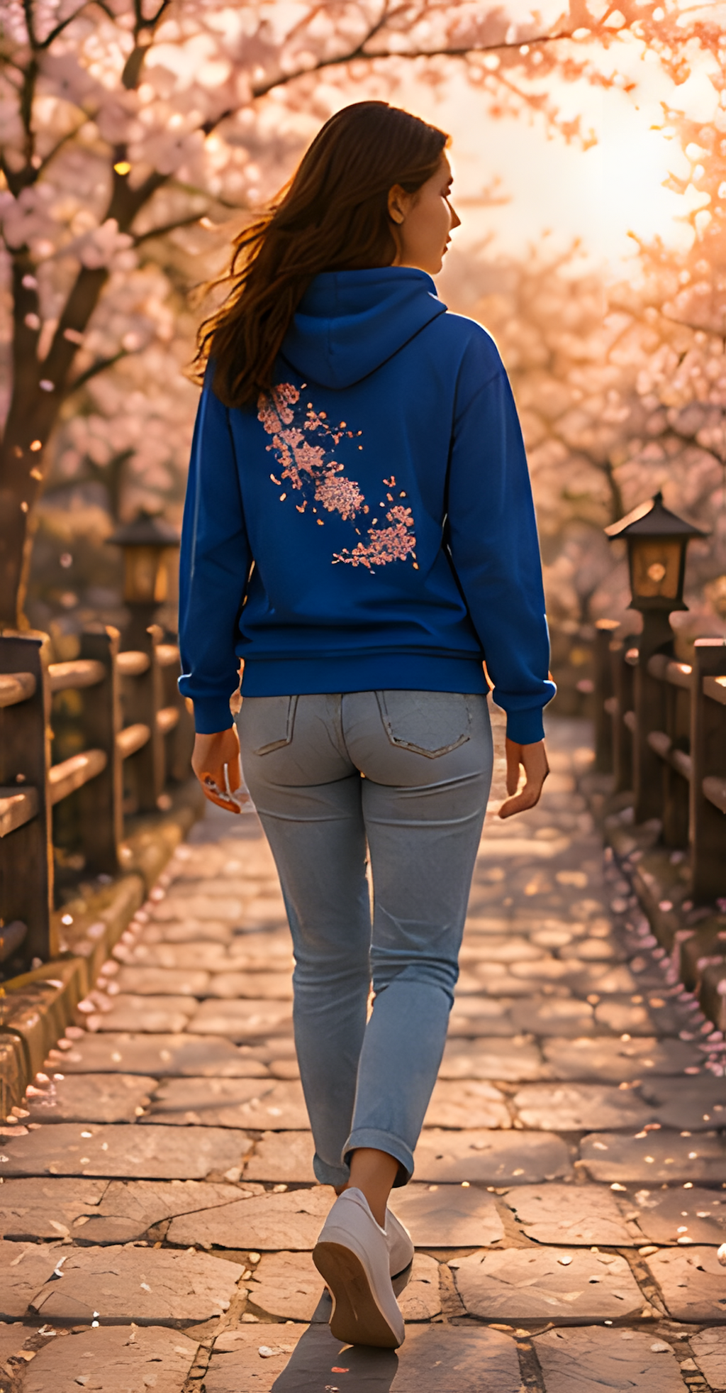 Sudadera Sakura Bloom