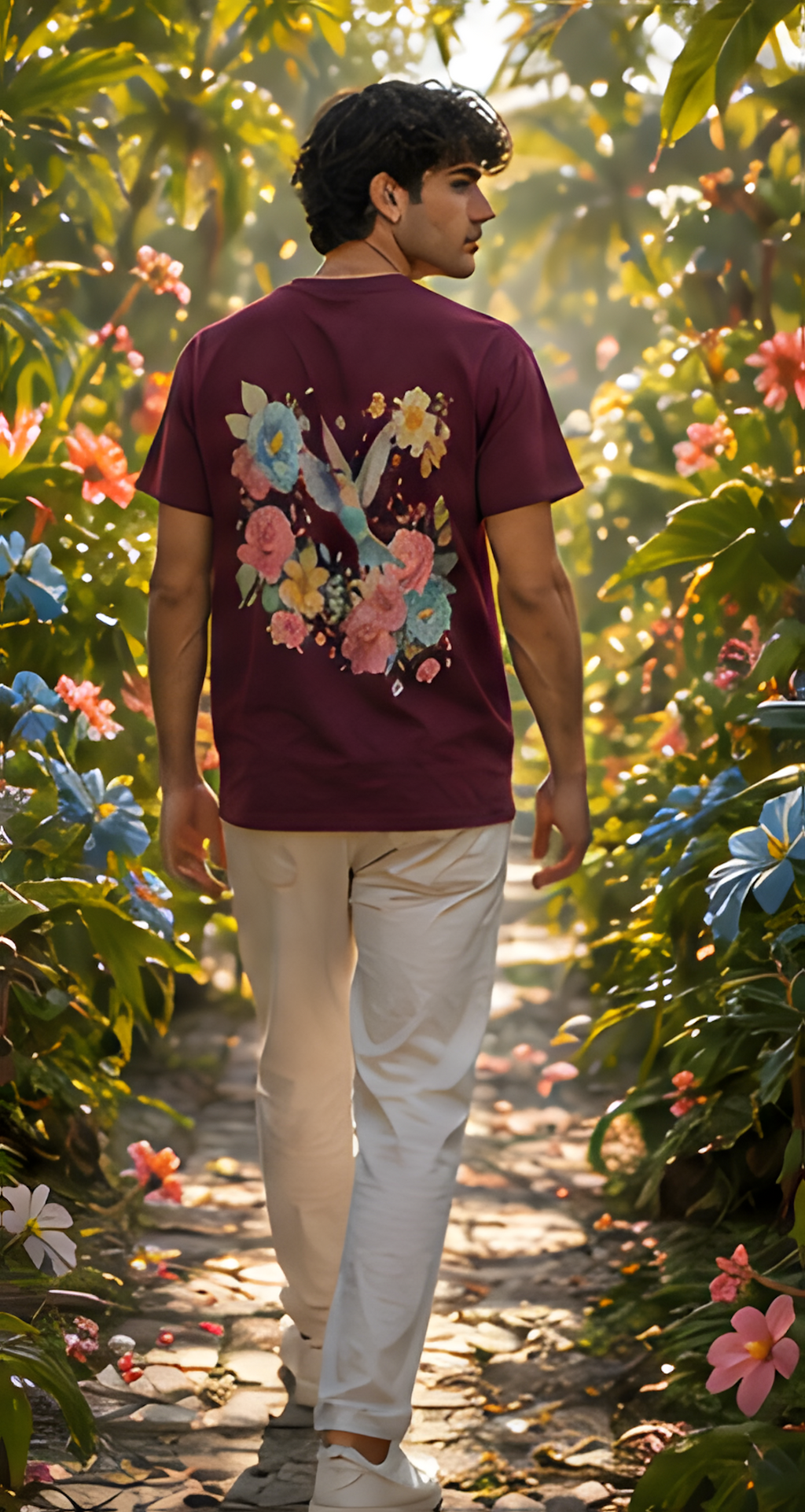 Camiseta Hummingbird Bloom