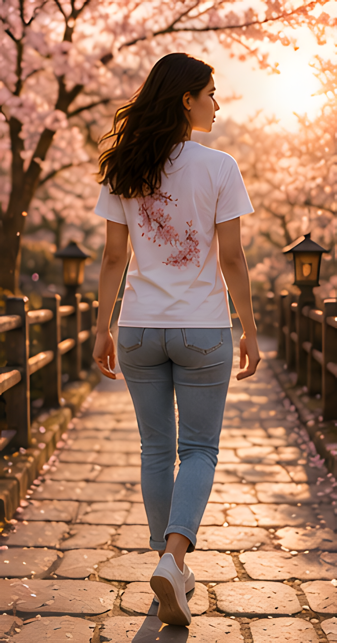 Camiseta Sakura Bloom