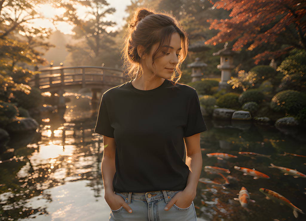 Camiseta Koi Harmony