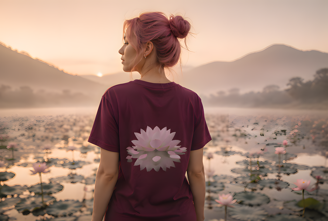 Camiseta Flor de Loto Harmony