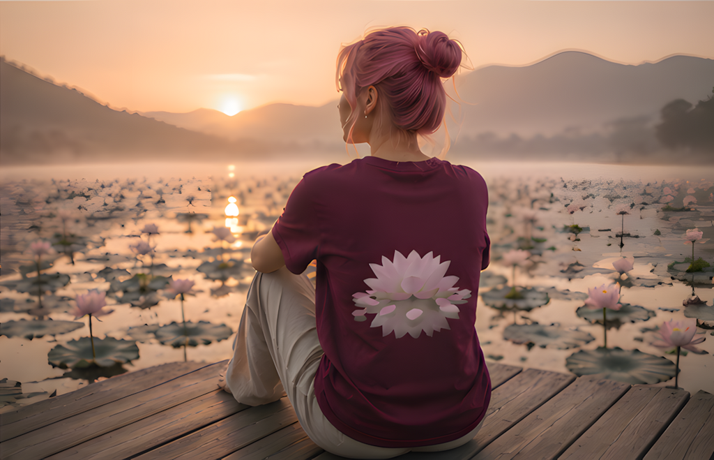Camiseta Flor de Loto Harmony