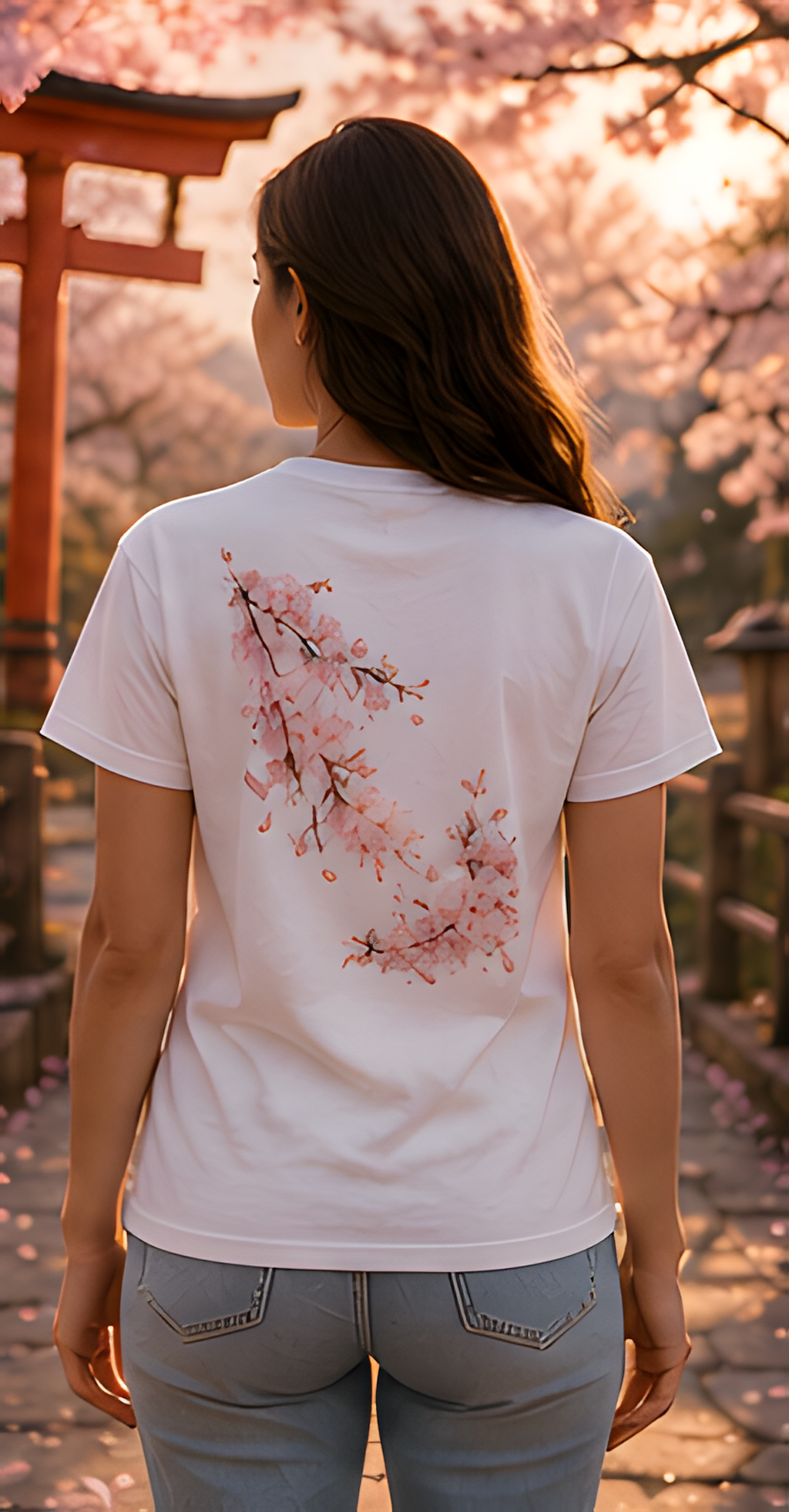 Camiseta Sakura Bloom