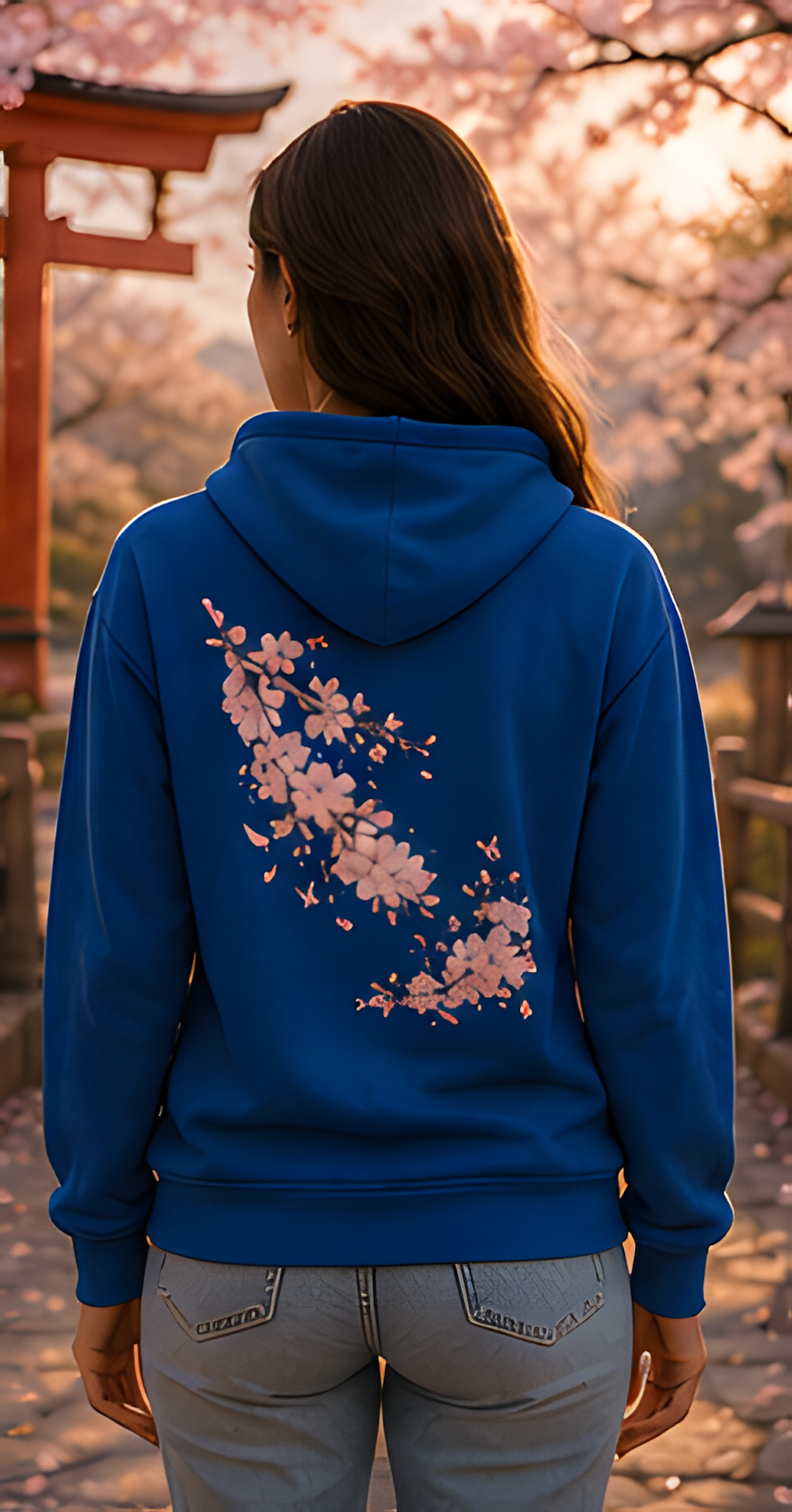 Sudadera Sakura Bloom