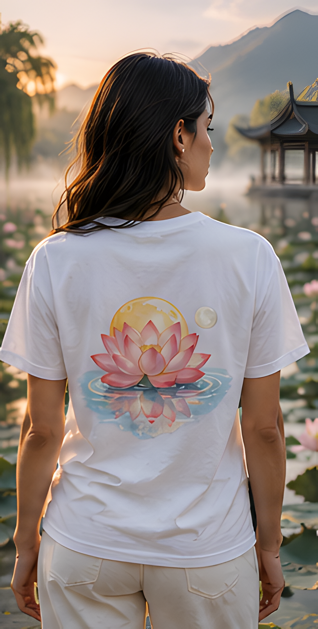 Camiseta Lotus Bloom