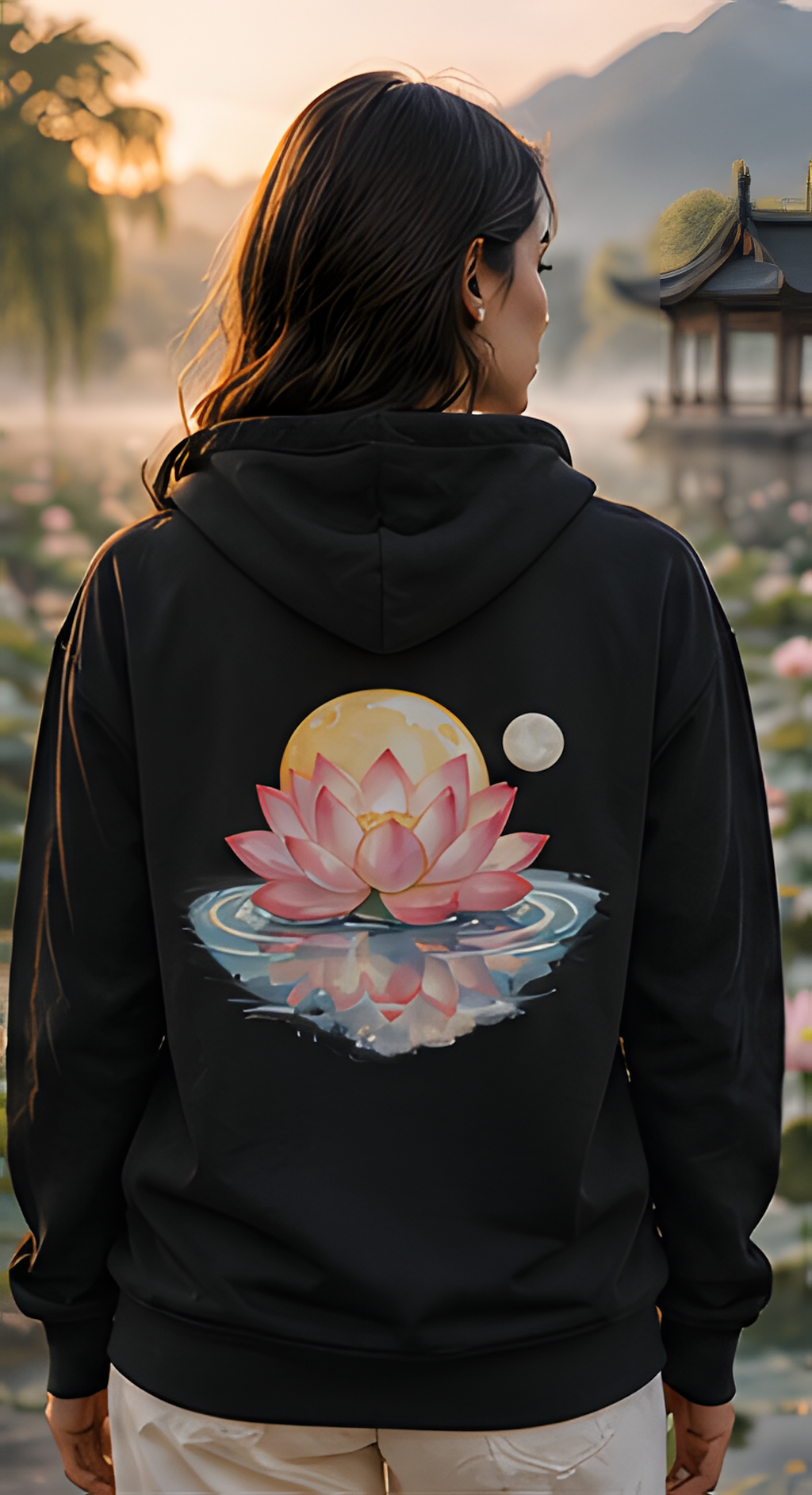 Sudadera Lotus Bloom