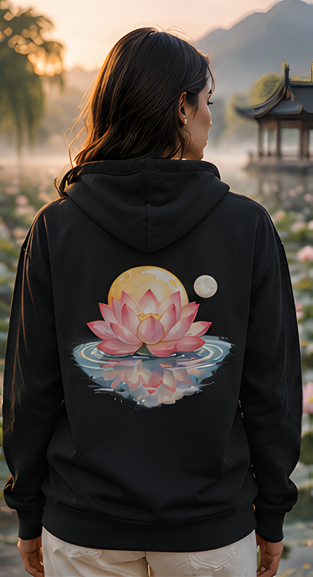 Sudadera Lotus Bloom