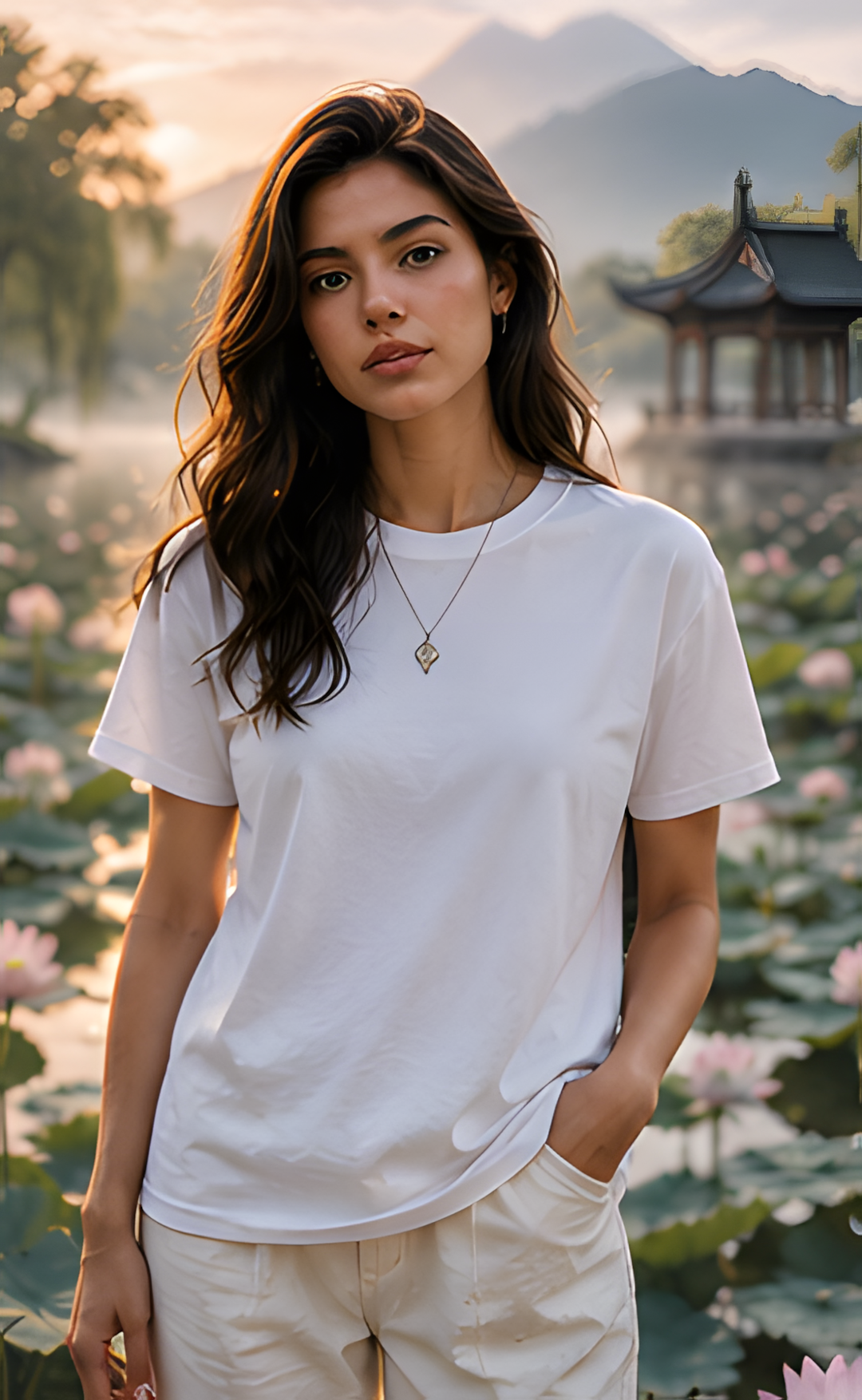 Camiseta Lotus Bloom