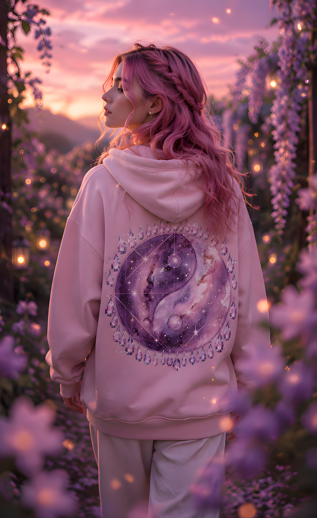 Sudadera Aurora Celestial