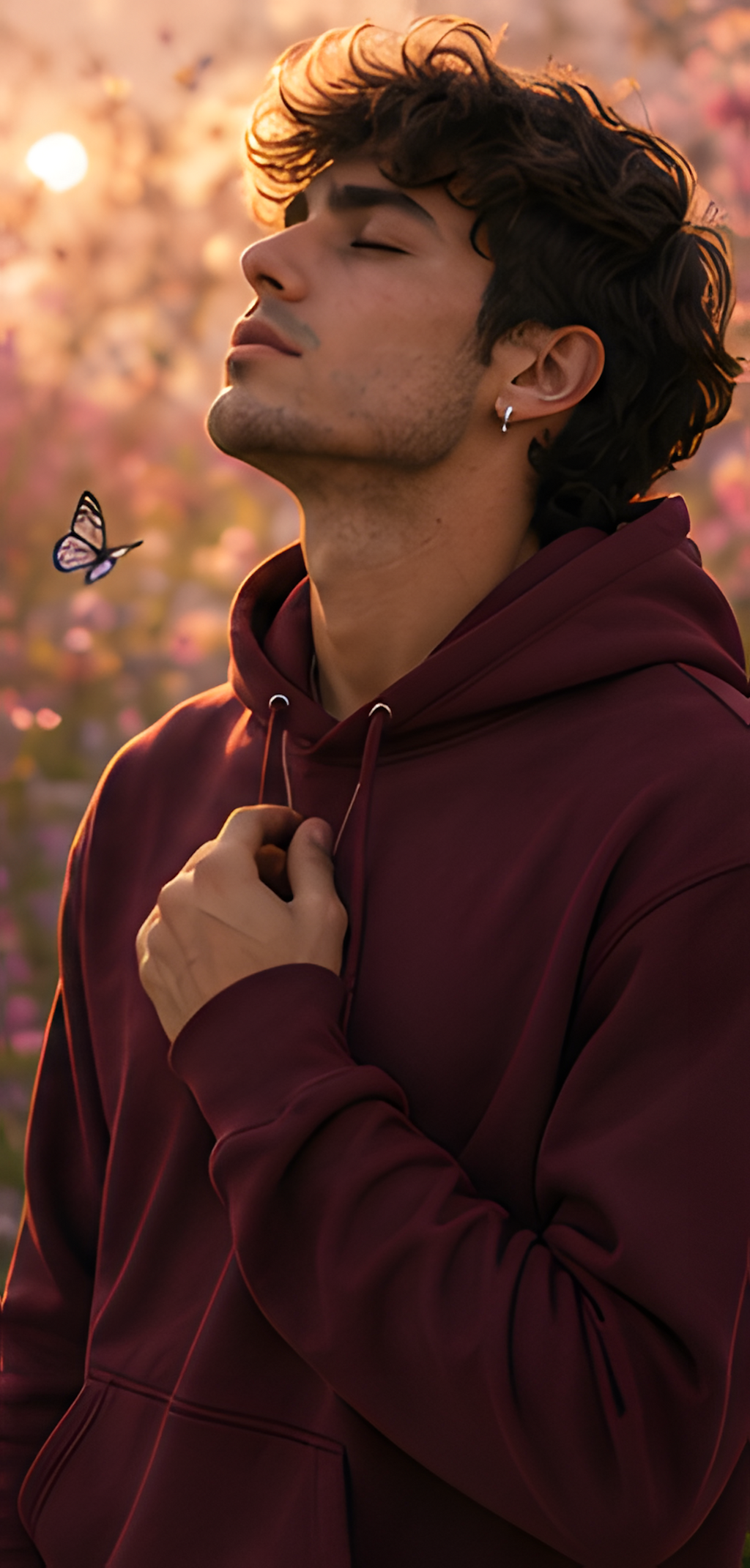 Sudadera Butterfly Bloom