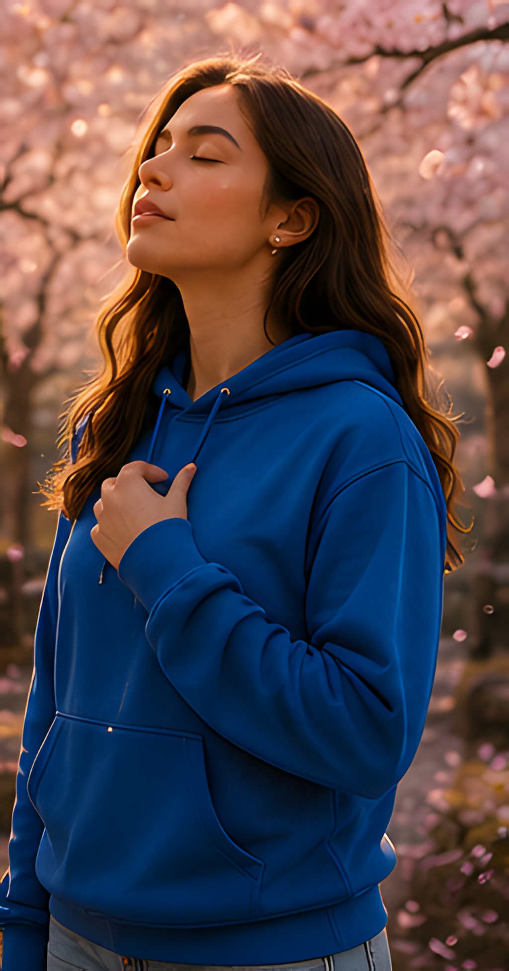 Sudadera Sakura Bloom