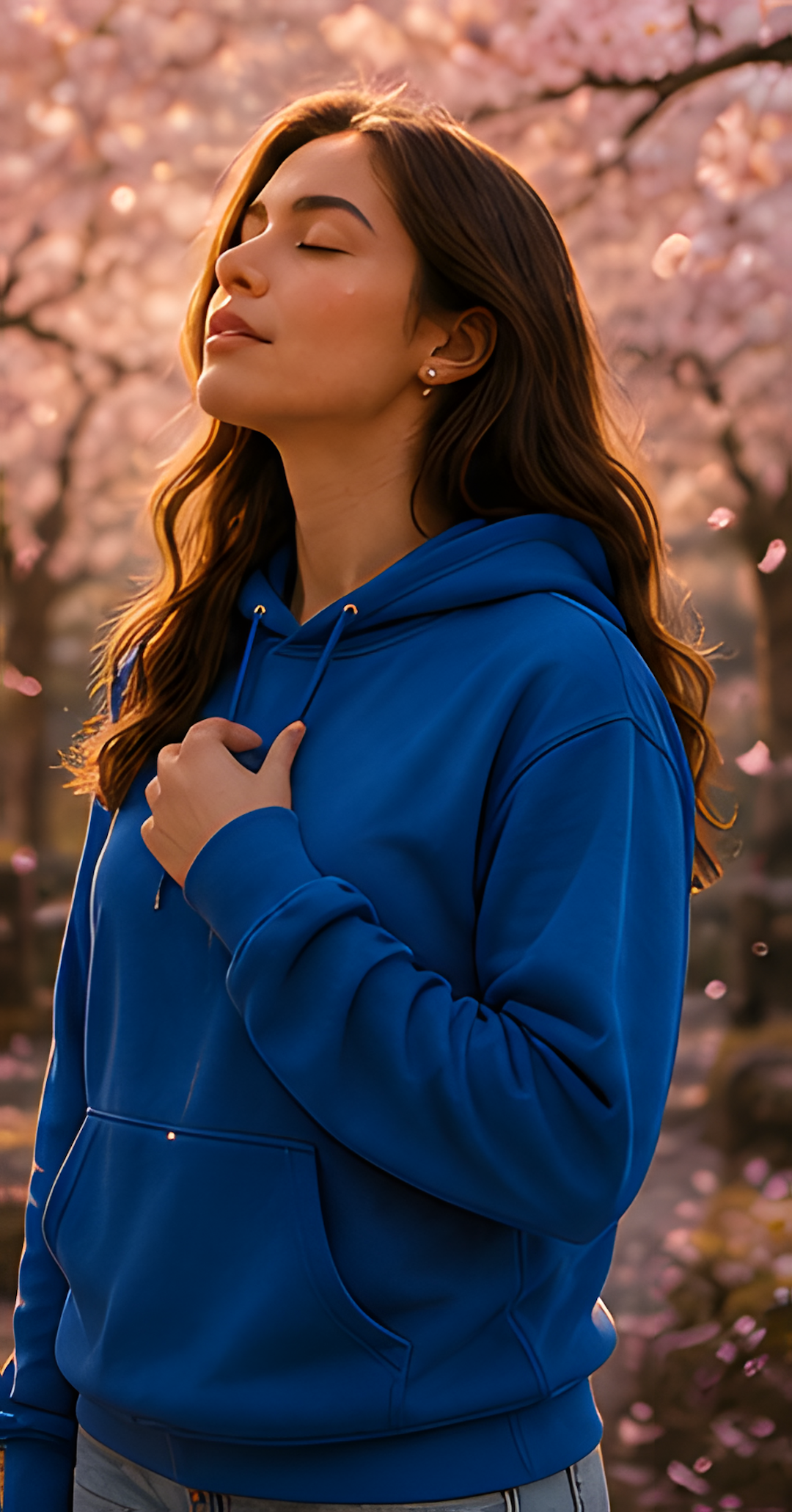 Sudadera Sakura Bloom