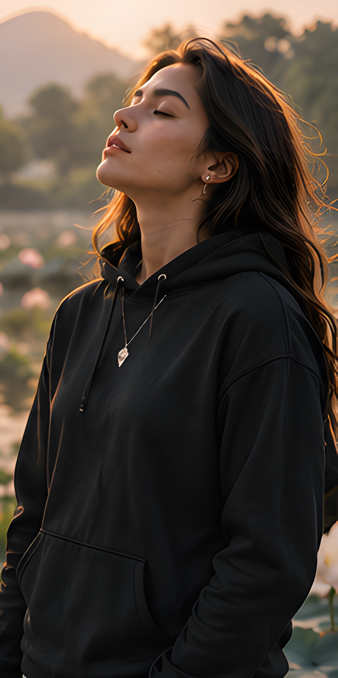 Sudadera Lotus Bloom