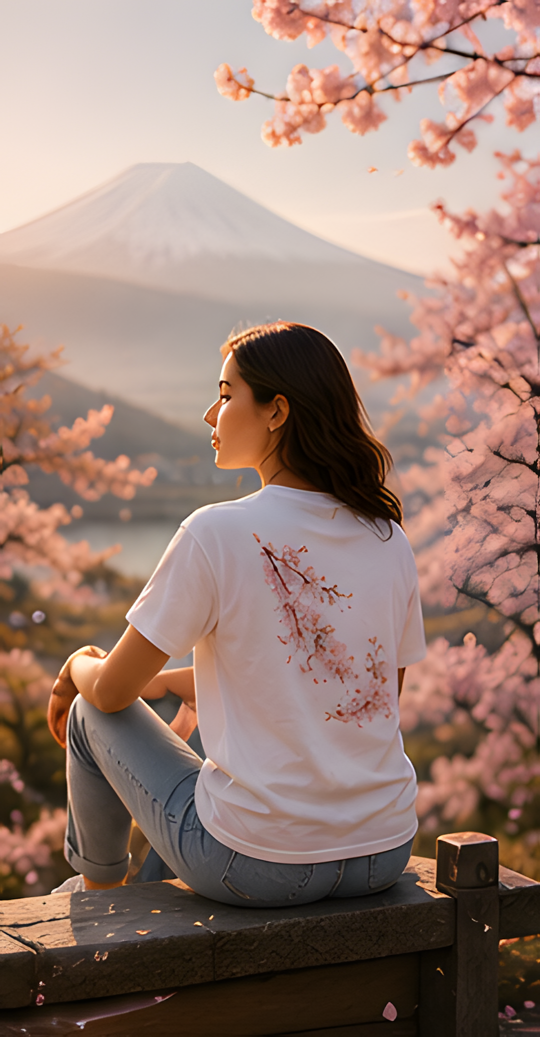 Camiseta Sakura Bloom