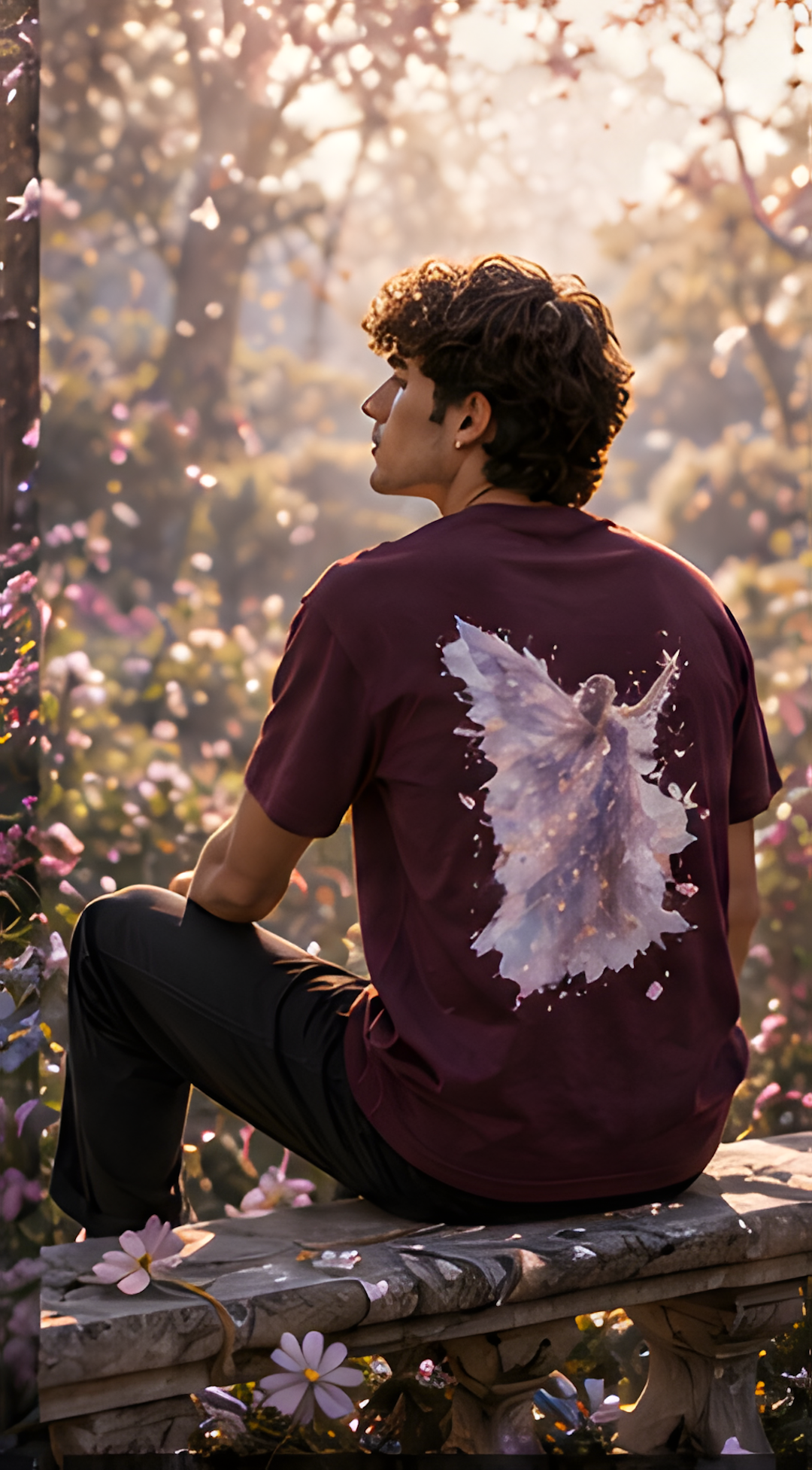 Camiseta Fairy Garden Bloom