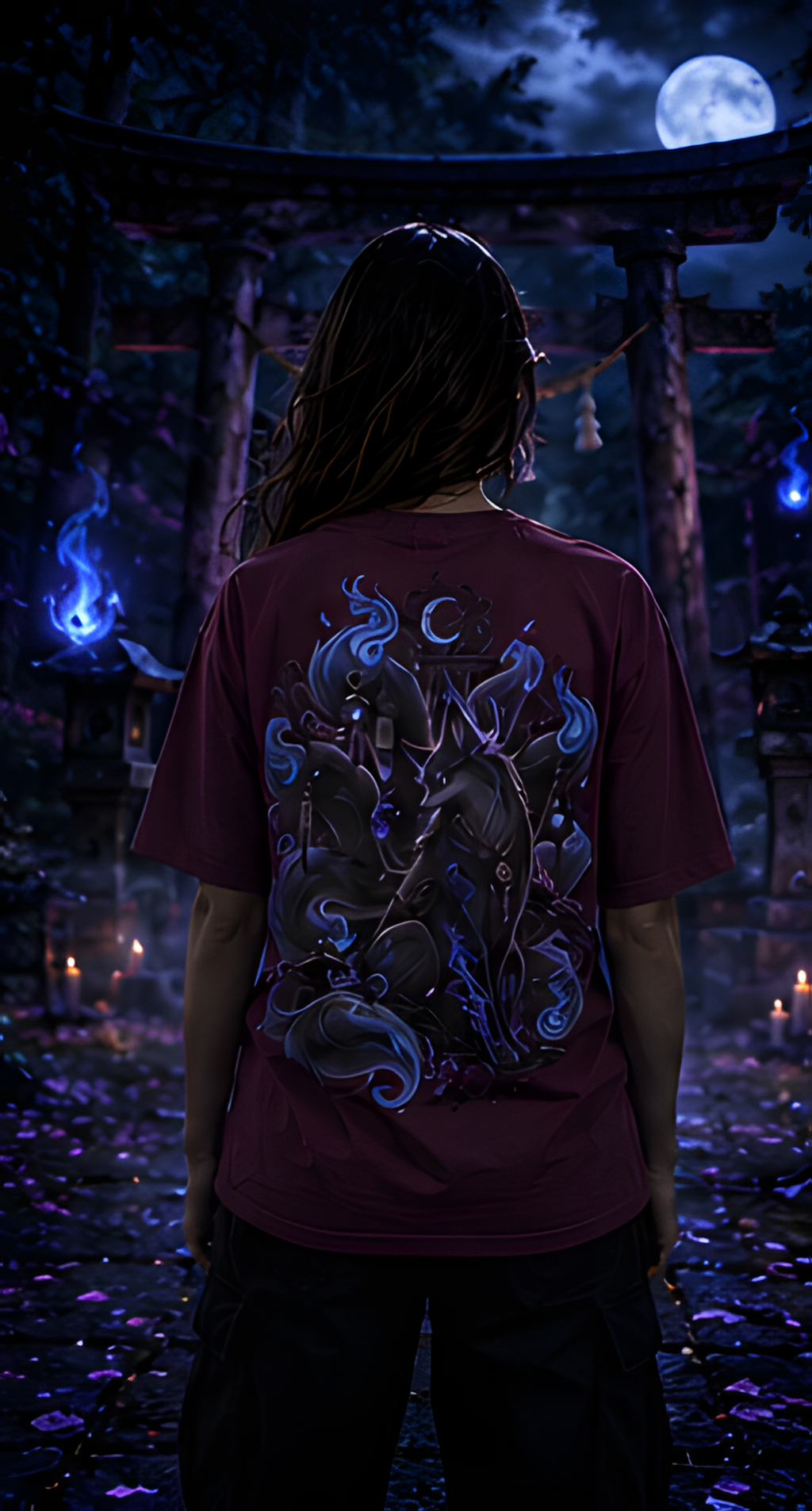 Camiseta Kitsune Spirit
