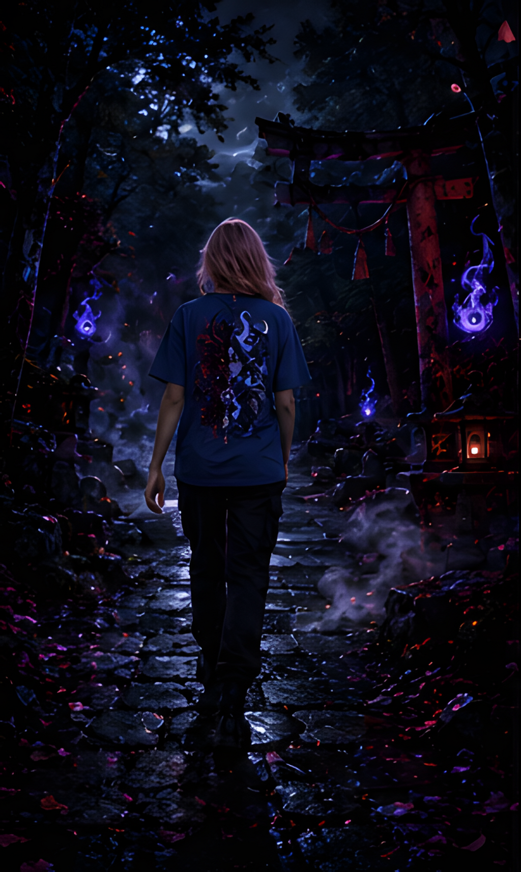 Camiseta Demonio-Espiritu Spirit