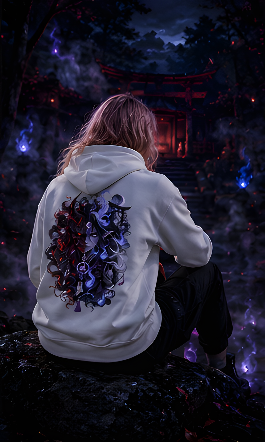 Sudadera Demonio-Espiritu Spirit
