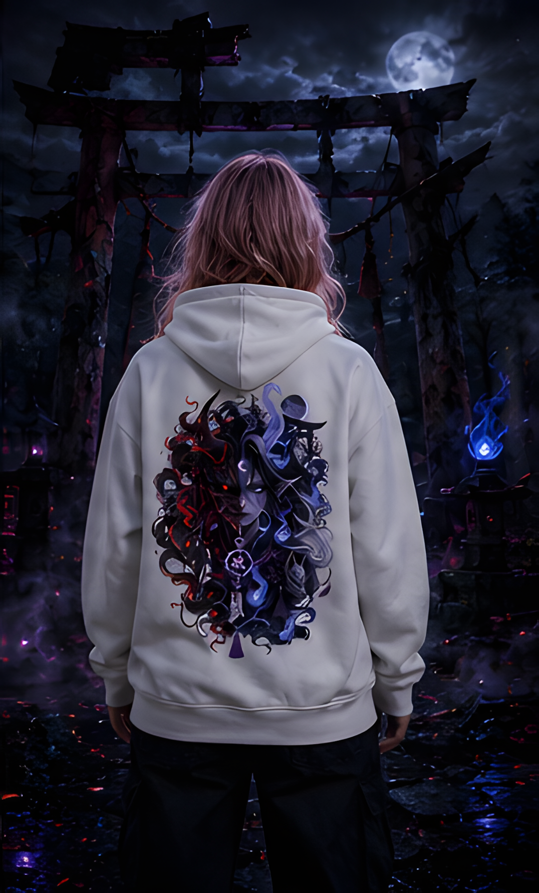 Sudadera Demonio-Espiritu Spirit