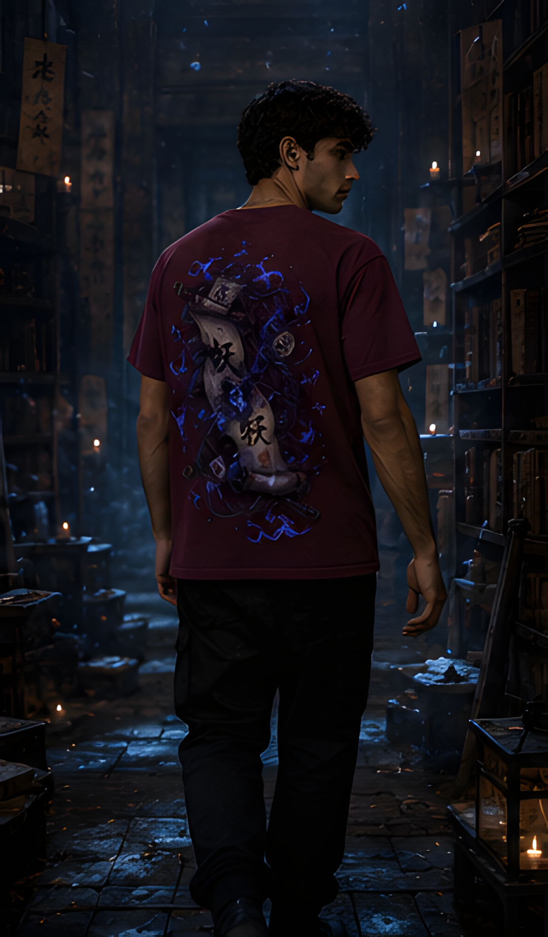 Camiseta Pergamino Maldito Spirit