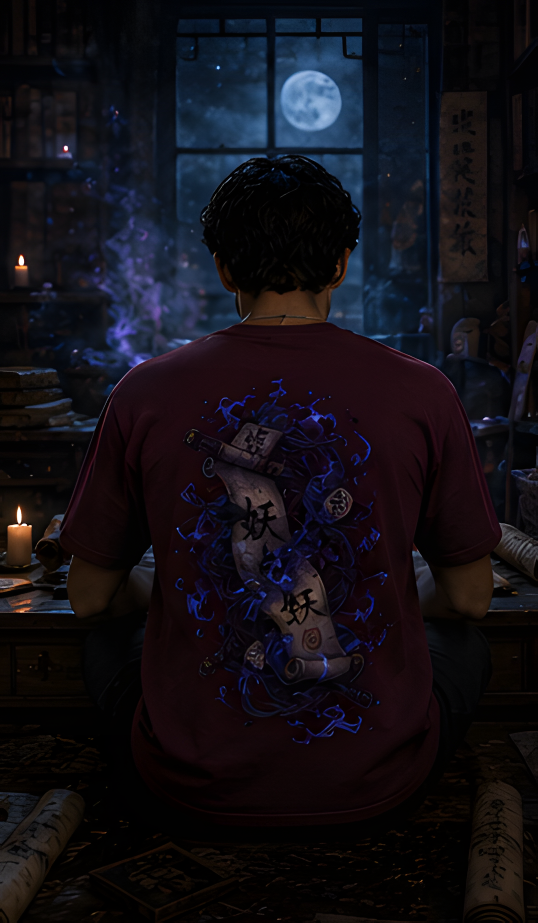 Camiseta Pergamino Maldito Spirit