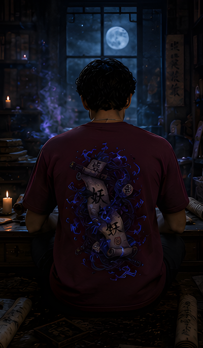 Camiseta Pergamino Maldito Spirit