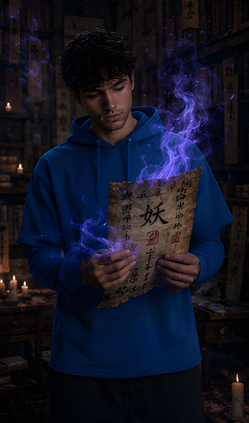 Sudadera Pergamino Maldito Spirit