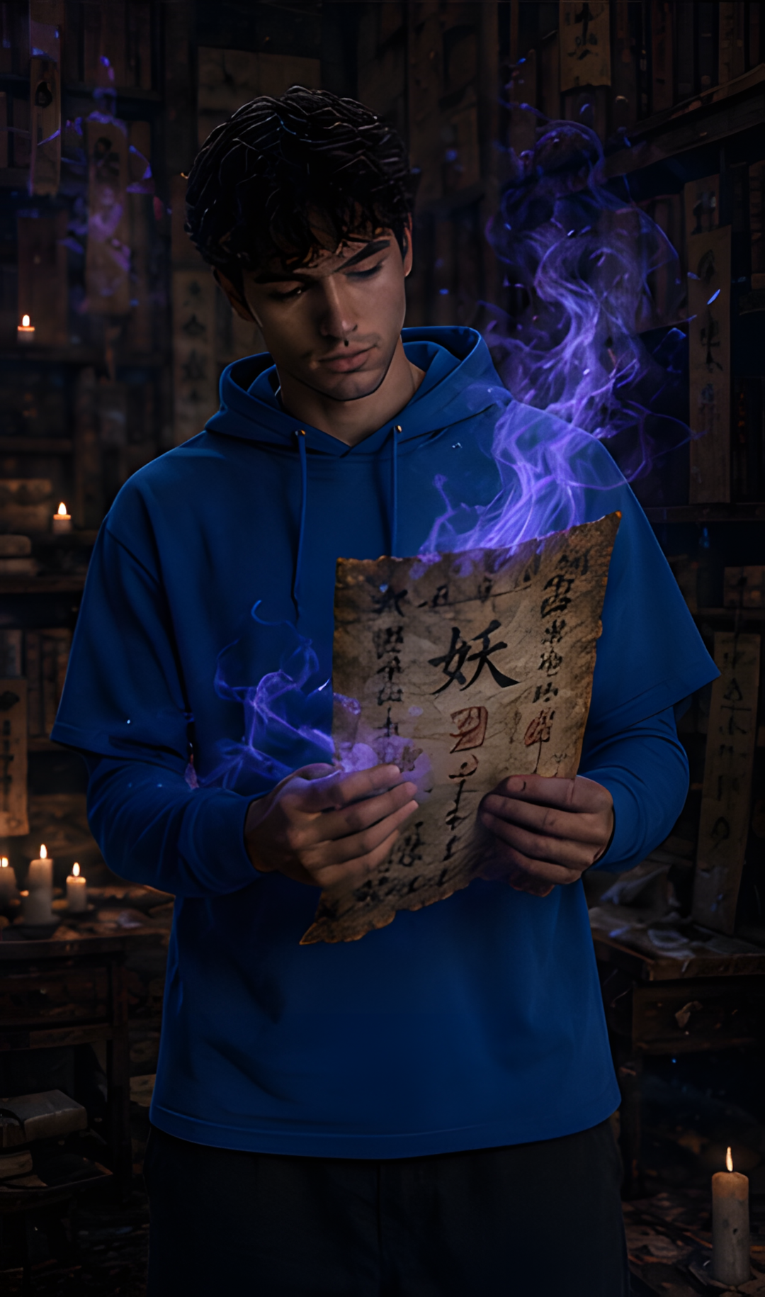 Sudadera Pergamino Maldito Spirit