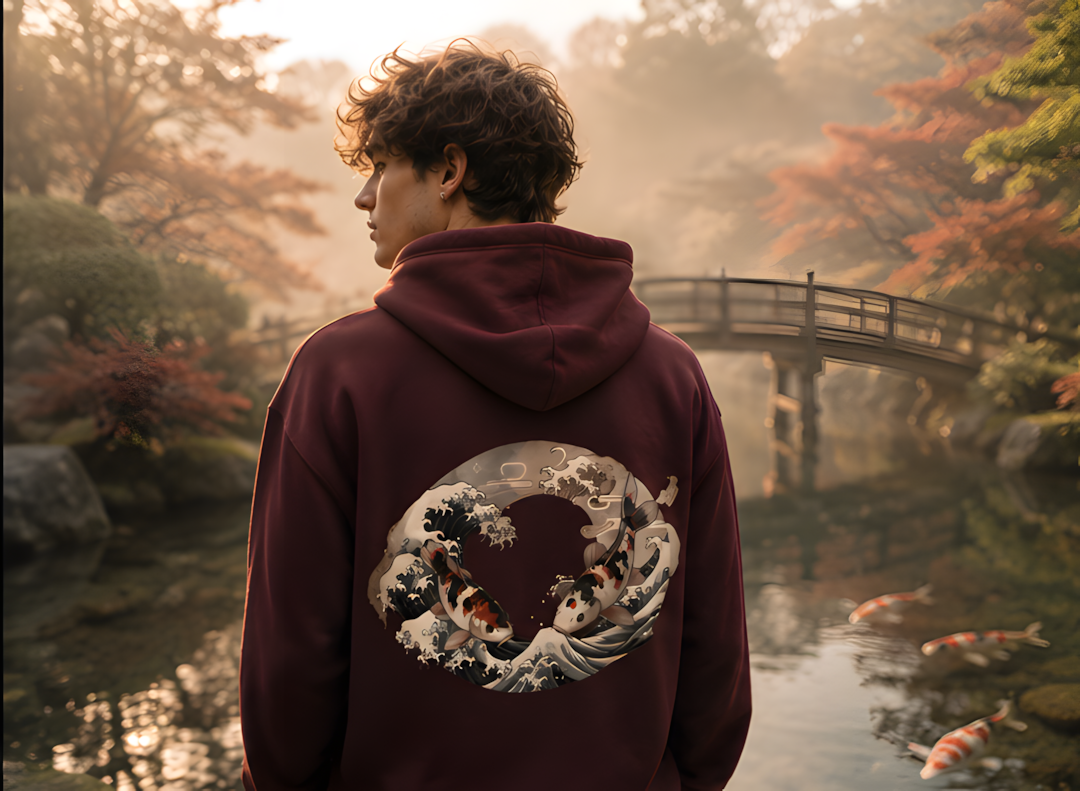 Sudadera Koi Harmony