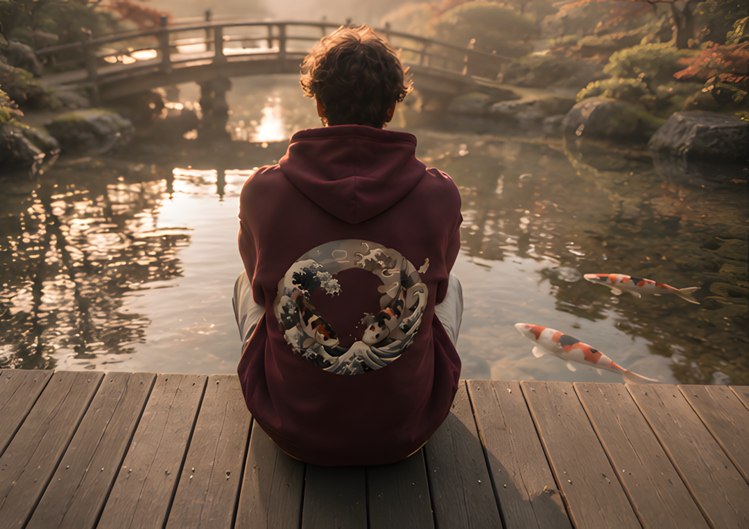 Sudadera Koi Harmony