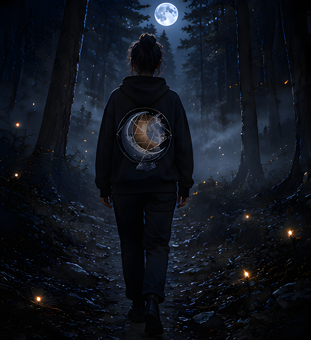 Sudadera Eclipse Celestial