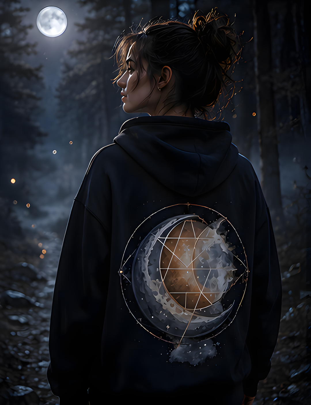 Sudadera Eclipse Celestial