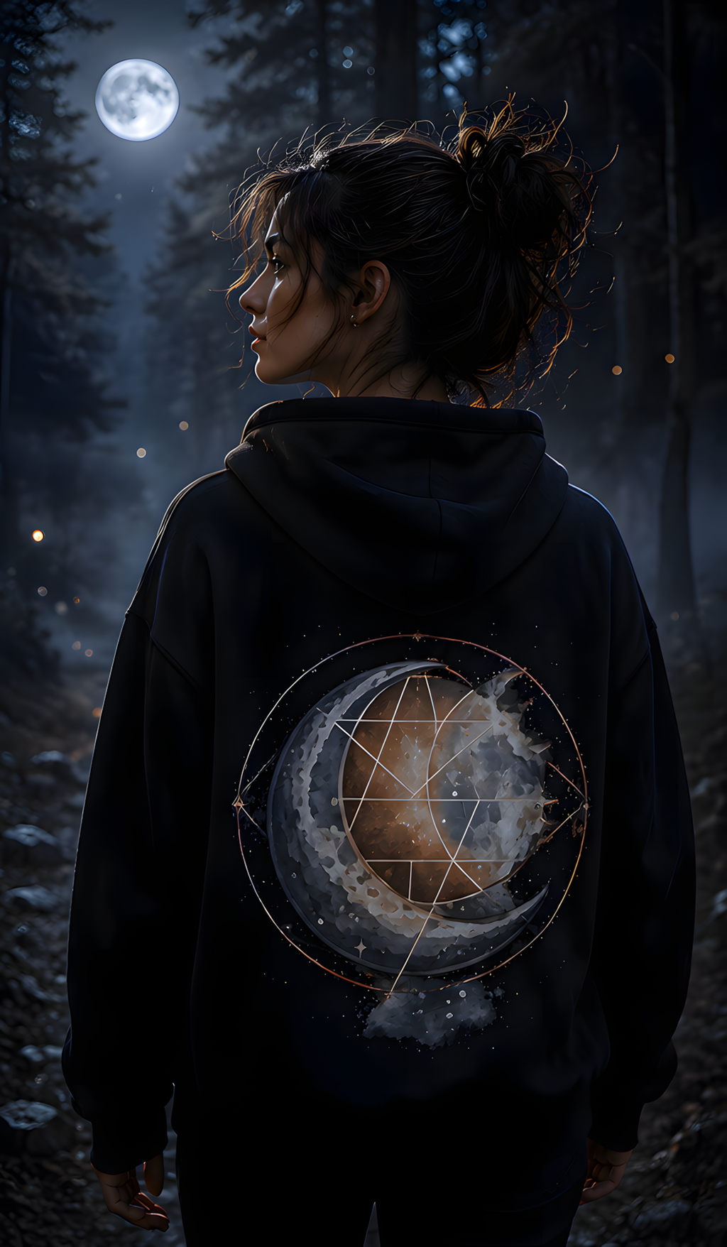 Sudadera Eclipse Celestial
